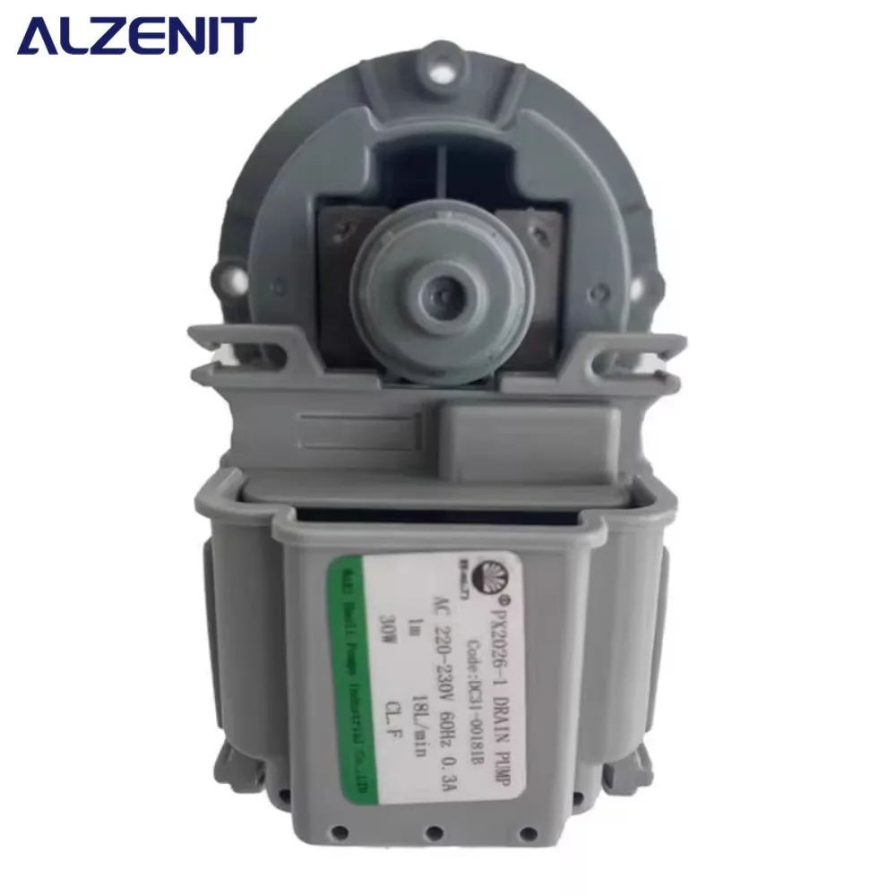 New Drain Water Pump Assembly For Samsung Washing Machine DC31-00181B PX2026-1 220V 60HZ Drainage Motor Washer Parts