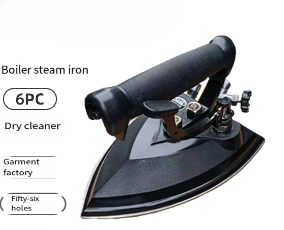 6PC full steam iron boiler industrial iron stainless steel big steam press iron dry cleaner