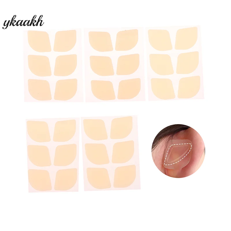 

4/6/20/30 шт. силиконовая невидимая лента для коррекции ушей, эстетические корректоры для ушей, наклейки для ушей эльфа, пластырь для коррекции ушей