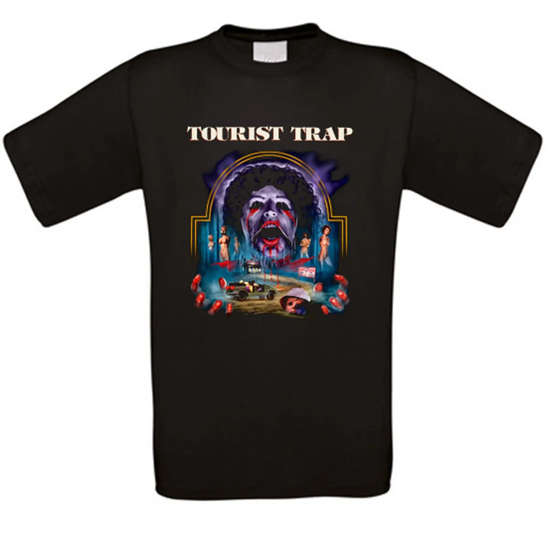 

Tourist Trap Horror Cult Movie T-Shirt