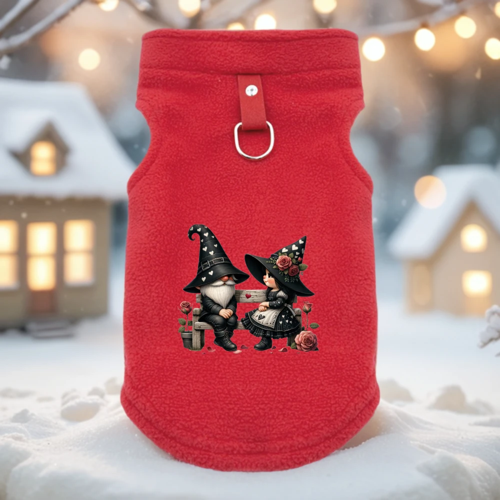 Ropa de invierno de forro polar suave para mascotas, suéter y chaquetas para gatos modernas y cómodas para razas de mascotas pequeñas