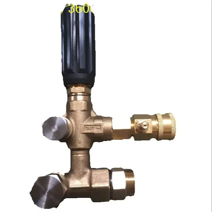 Bounche High Pressure Washer Pump Repair kit Plunger Pump Wearing part By-pass Pressure Regulating Valve Pressure Regulator