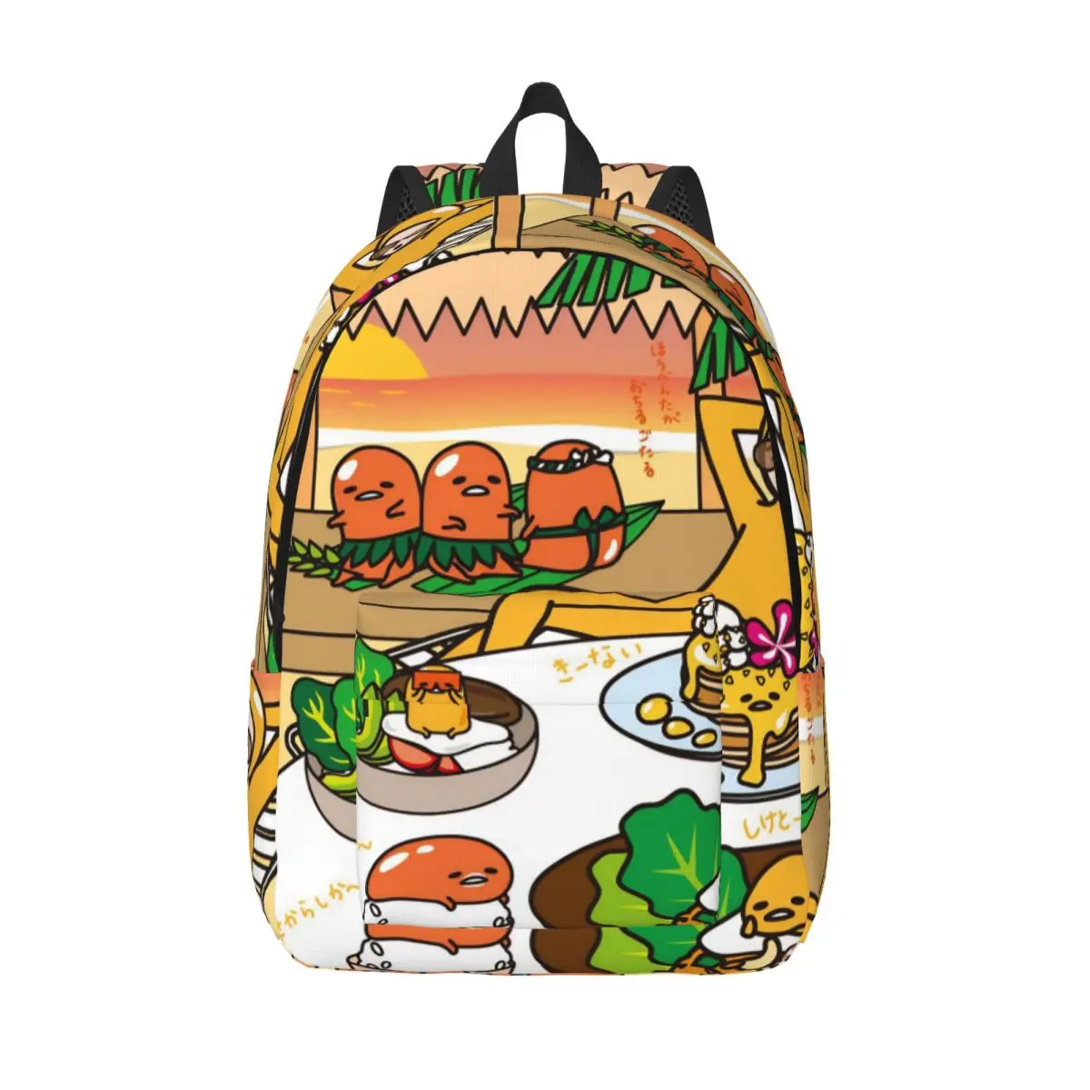 

Рюкзак с милым яйцом Gudetama для мальчиков и девочек, детский школьный рюкзак, рюкзак для детского сада, начальная сумка, спортивная сумка