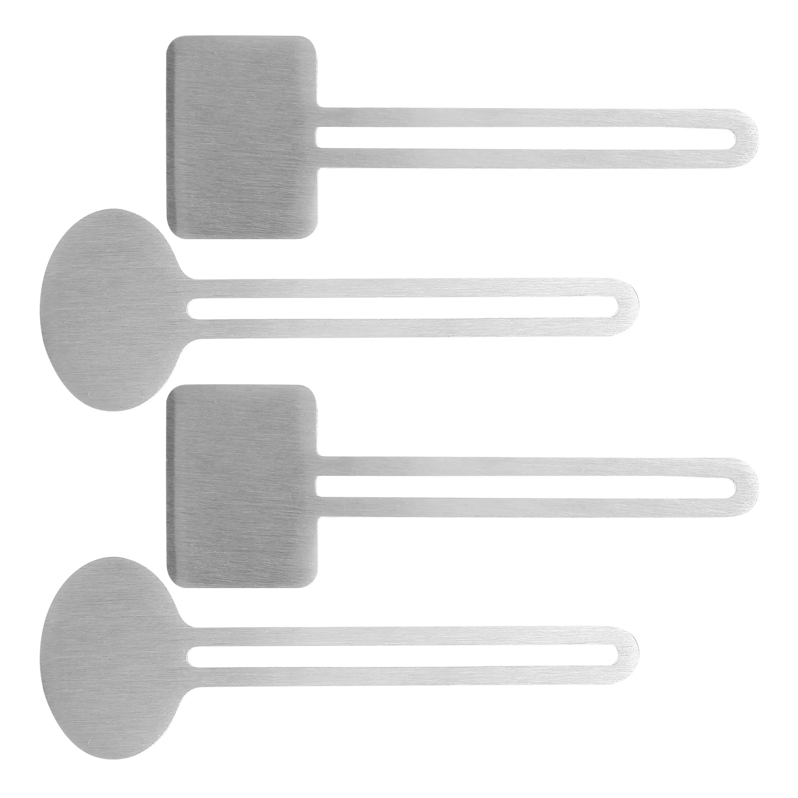 

4Pcs Stainless Steel Toothpaste Tube Squeezer Metal Tube Pressers Manual for Bathroom Beauty Creams Lotions Dispensing