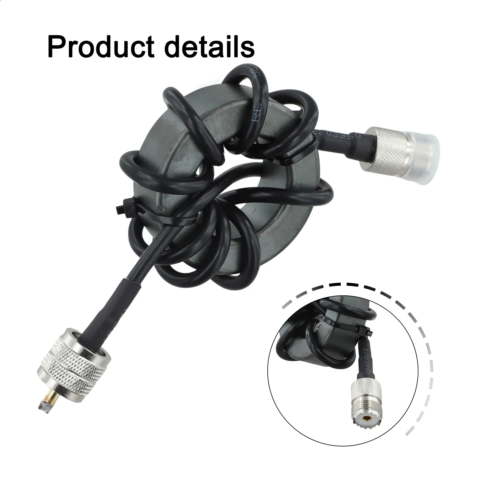 1.8-30MHz Shortwave Choke Coil Magnetic For Ring 1:1 Current Balun For HF Radio Anti EM-25 EM-43 Ferrite Core