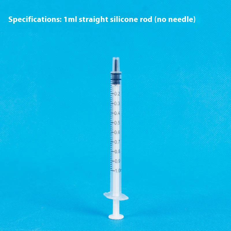 20pcs Small size straight syri 1ML 3ml 5ml 10ml plastic syringe Nutrient Syringe Tools Sampler Measure Tool Parts