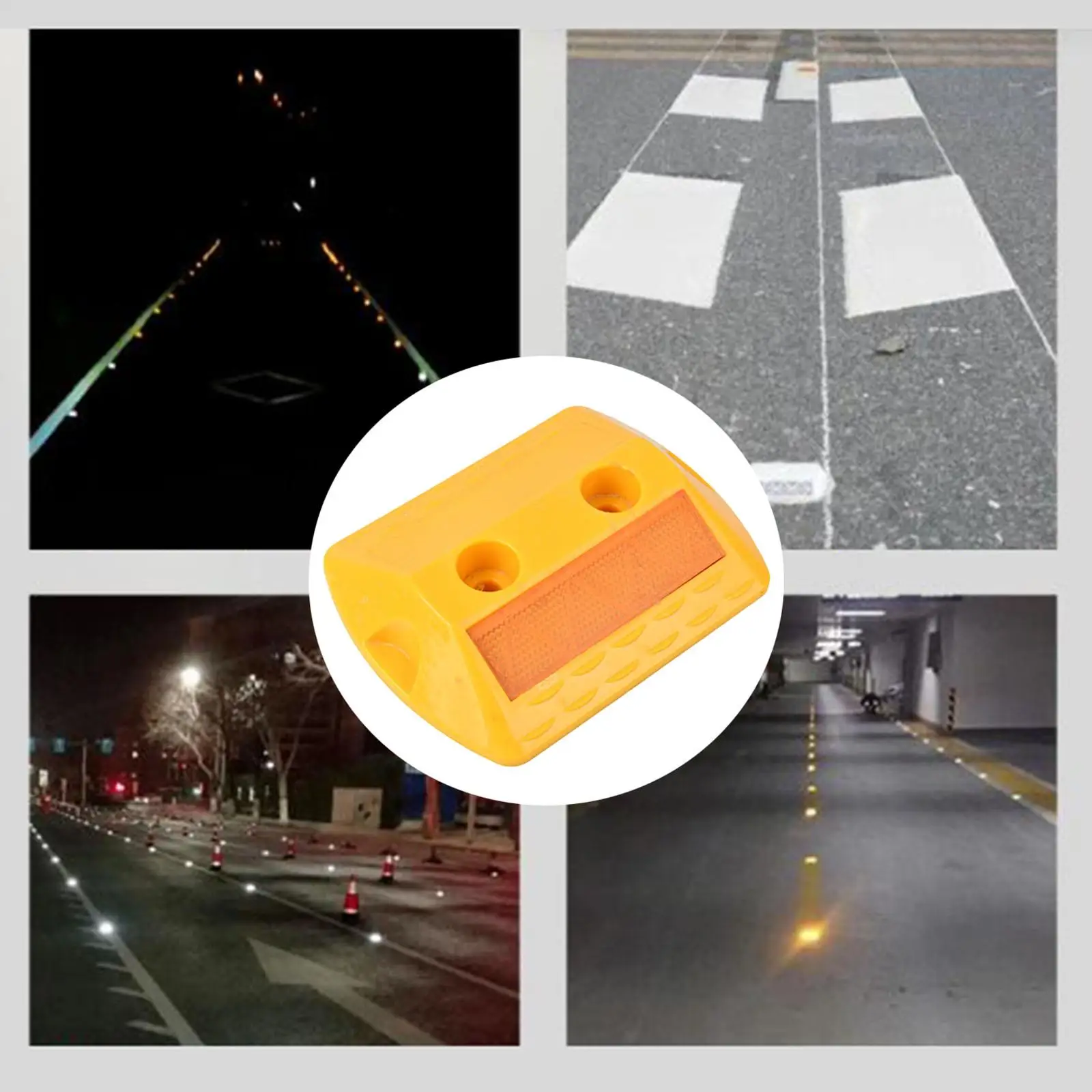 

Reflective Driveway Marker Pavement Marker for Garages Sidewalks Highways