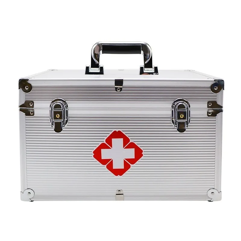 Caja de Medicina de almacenamiento y tratamiento de emergencia para trauma en un kit médico familiar grande