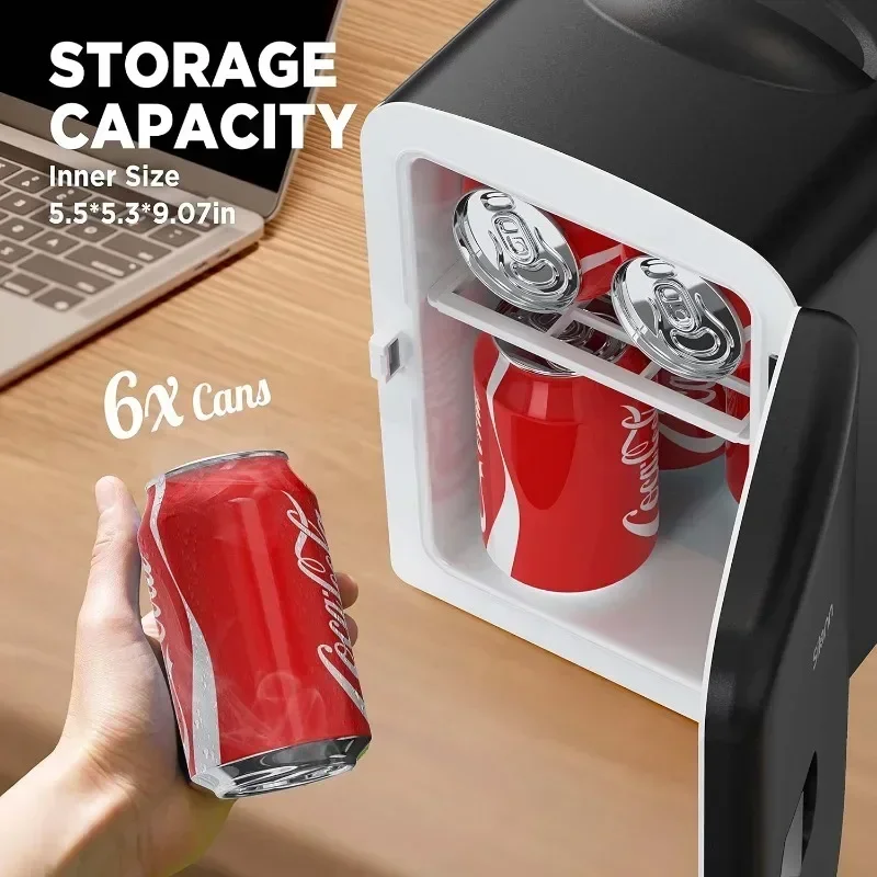 Mini Fridge Portable Skin Care Fridge Cooler  Warmer Eco-friendly Compact Fridge Portable Appliances