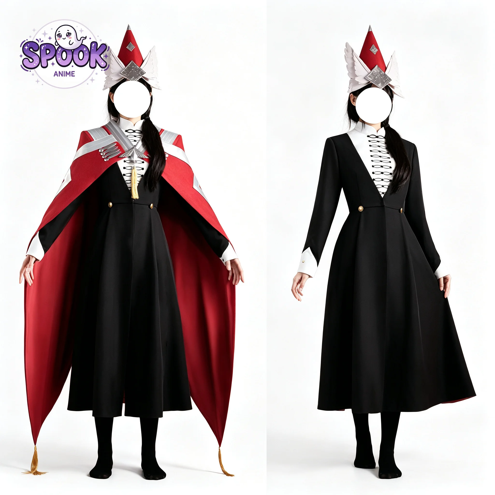 Red Cloak Easthies Cosplay Witch Hat Atelier Cape Halloween Magic Outfit for Men Party Convention Anime Costume Carnival