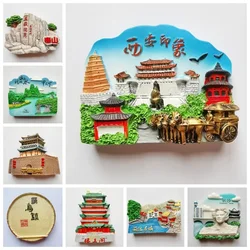 China Souvenirs Sichuan Qingdao Fridge Stickers Dalian Shanxi Chengdu Yunnan Guilin Taishan Fridge Magnets Home Decor