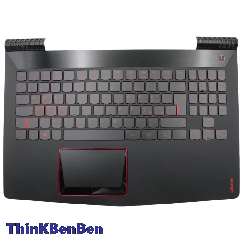 IT Italian Black Keyboard Upper Case Palmrest Shell Cover For Lenovo Legion Y520 15 R720 15IKBN 15IKBA 5CB0N00287