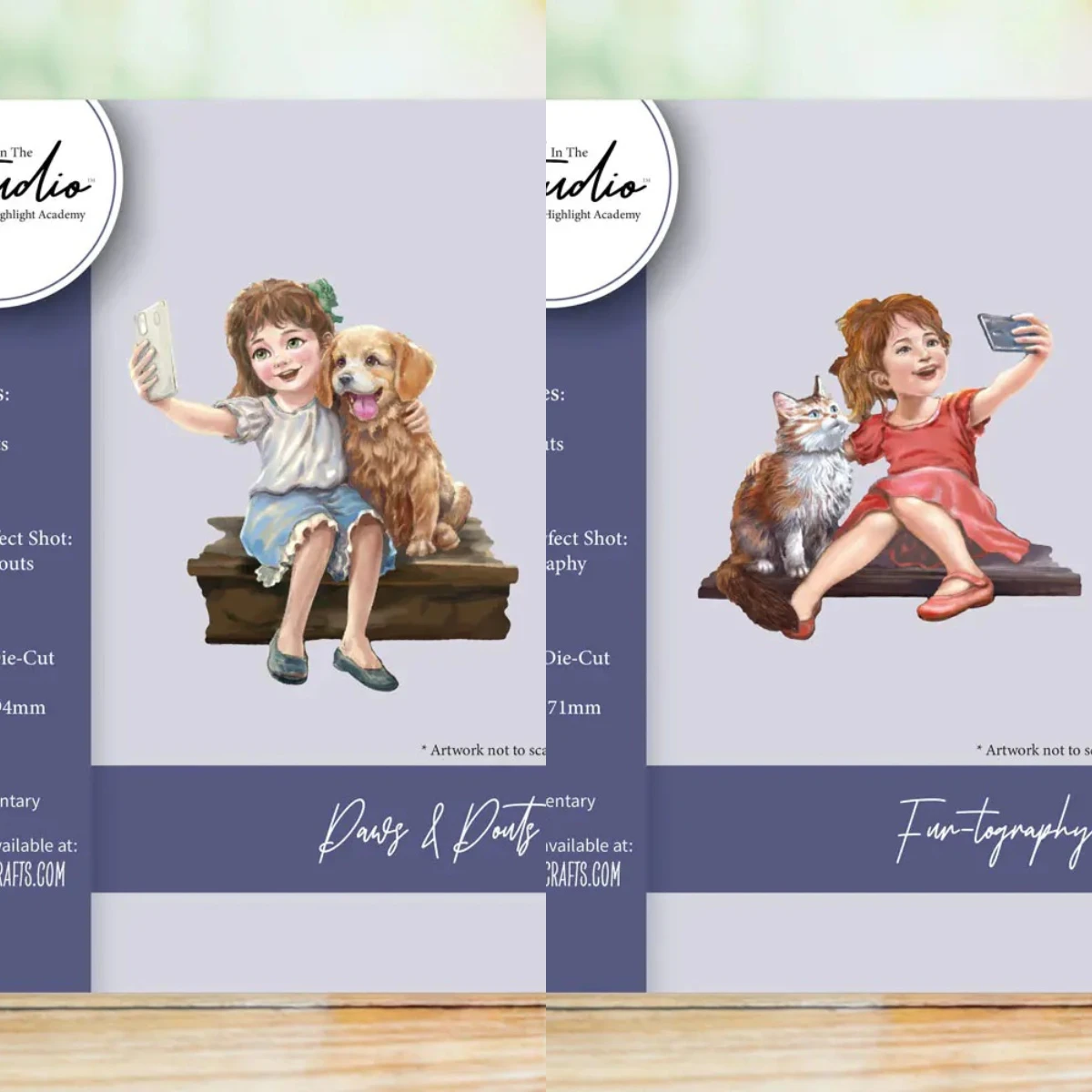 Girls and Dogs Take Pictures New Metal Cutting Dies For DIY Scrapbooking Crafts Maker Photo Album Template Handmade Decoration