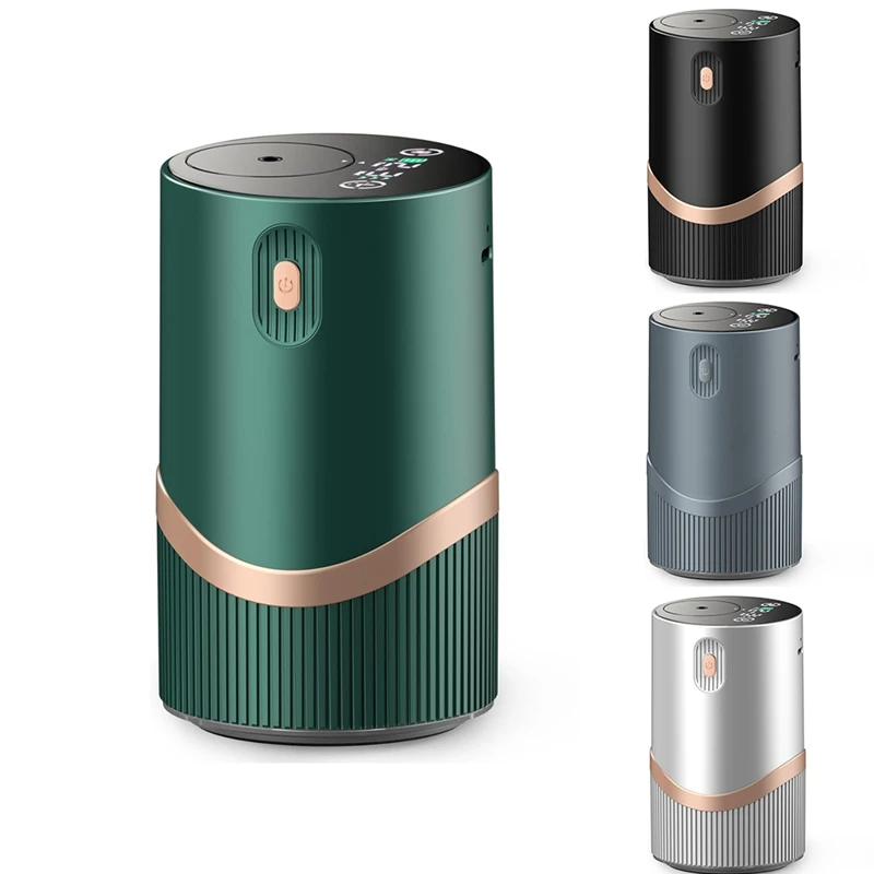 

Aromatherapy Diffuser Waterless Essential Oil Diffuser Portable Aroma Diffuser With Anti Dump And Auto Off Function Grey