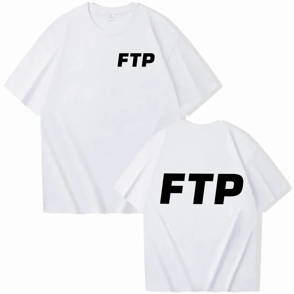 2024 Suicideboy Ftp T-shirt Men's and Women's Harajuku Rap Harajuku Music O-Neck Short Sleeve Shirt