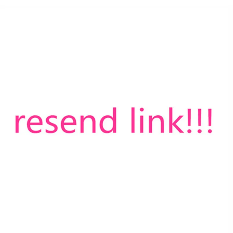 

resend link