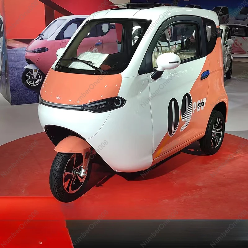 Electric tricycle national standard can be licensed fully enclosed household women's scooter old man Le