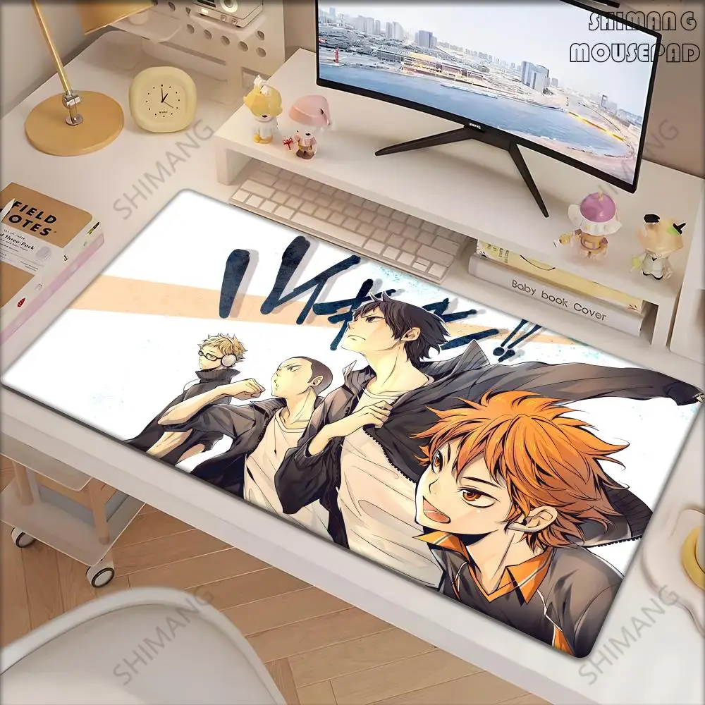 

Mouse Pad Anime HD Haikyuu Large Rubber Rugs PC Game Table Mat Laptop Desk Pad XL Non-slip Computer Keyboard Office Desktop Mats
