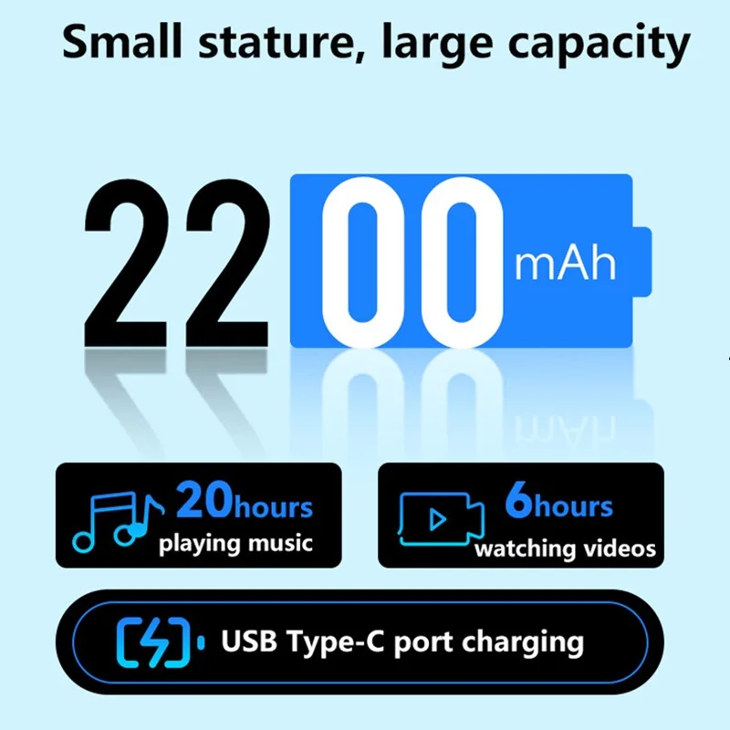 RUIZU H12 안드로이드 와이파이 블루투스 MP3 플레이어, 터치 스크린 뮤직 비디오 플레이어, 스피커 포함, 지지대 앱 다운로드, TF 카드, 4GB + 64GB