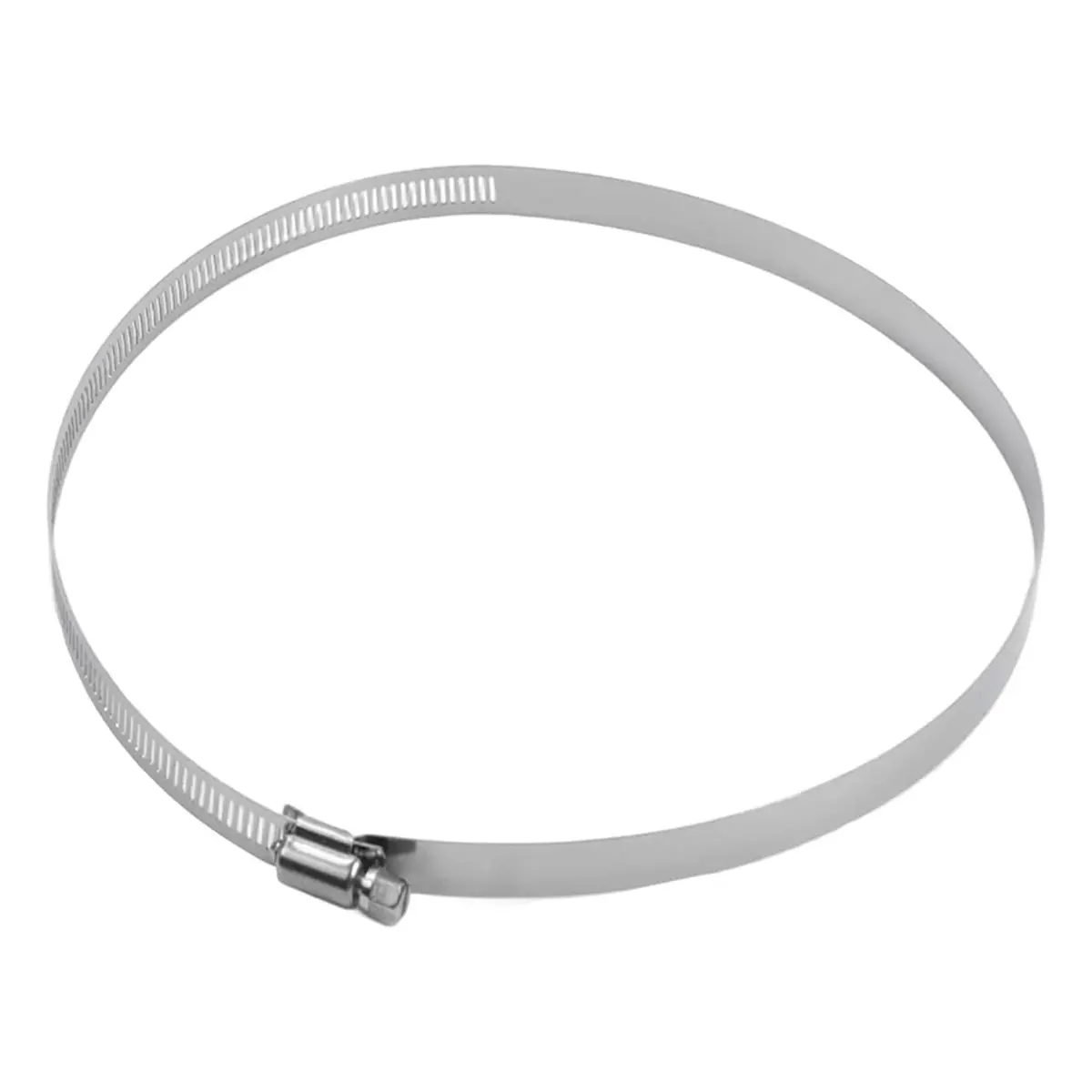 MALL 8 Inch Stainless Steel Hose Clamps, Worm Gear Duct Clamps Adjustable 194-216mm - Pack of 10