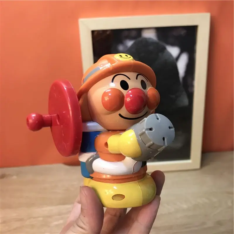 Ampanman-pistola de agua giratoria a mano para niños, juguete creativo de dibujos animados de Anime, ideal para Baby Shower, cumpleaños, periféricos