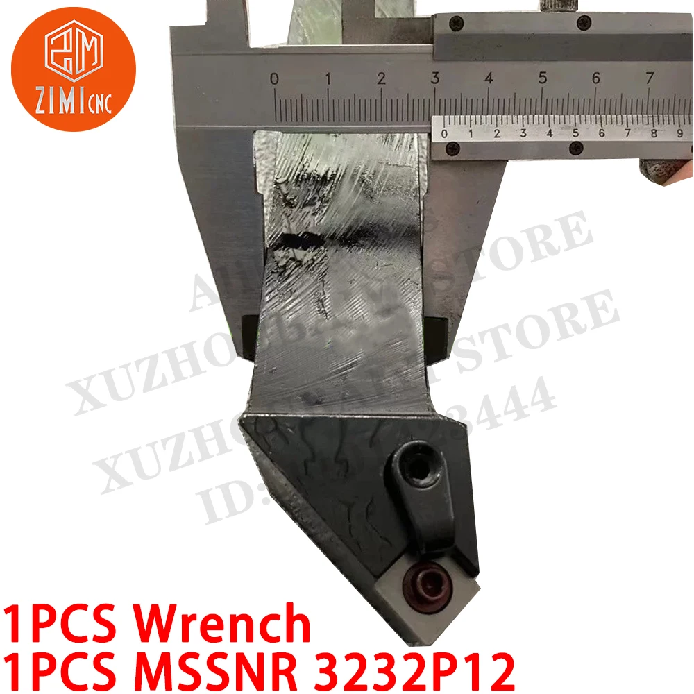 1P MSSNR 3232P12 Portaherramientas de torneado para torno CNC Portaherramientas de torneado externo Para insertos de carburo SNMG12 Herramientas de corte para torno de metal