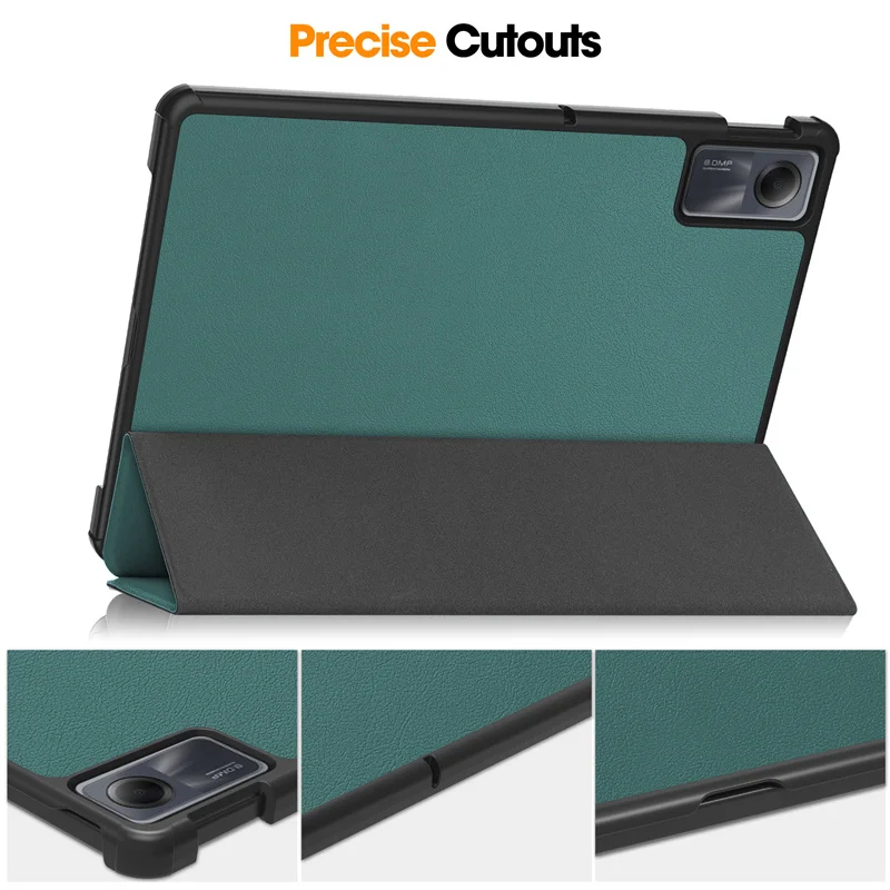 Rainbow Backlight Keyboard Case for Redmi Pad SE Tablet Case for Redmi Pad SE 11 inch Russian Spanish Portuguese Keyboard Cover