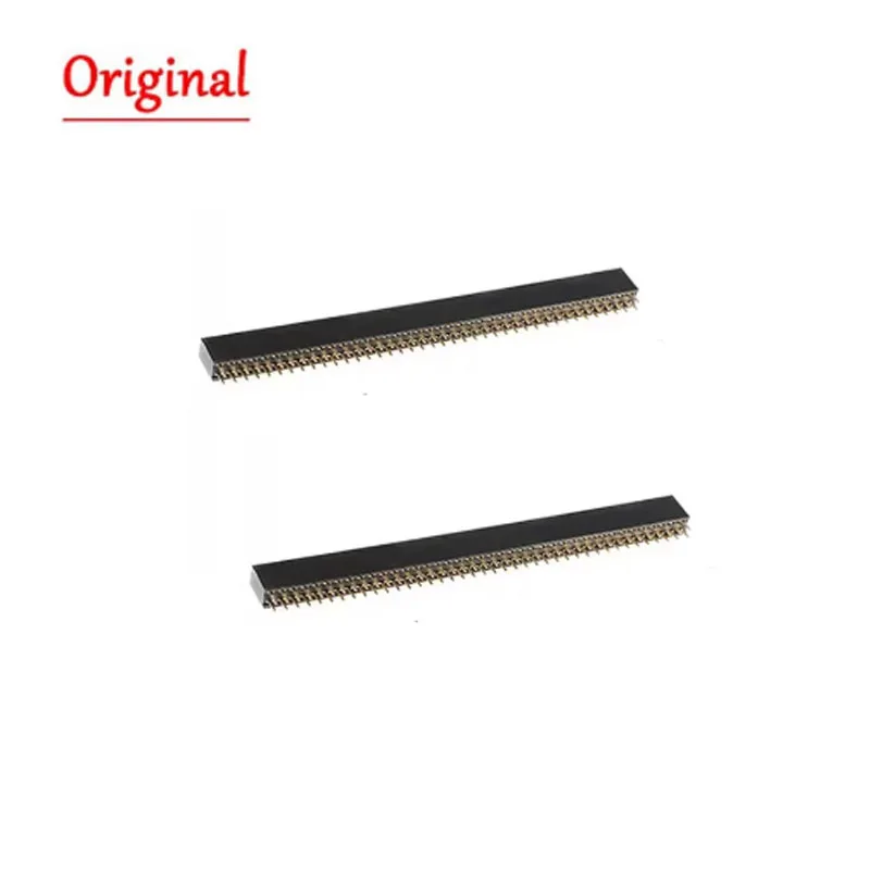 30Pcs 2x2/3/4/5/6/7/8/9/10/12/40Pin Pitch 2.54mm Double Row Stright Female Pin Header Strip PCB Conne