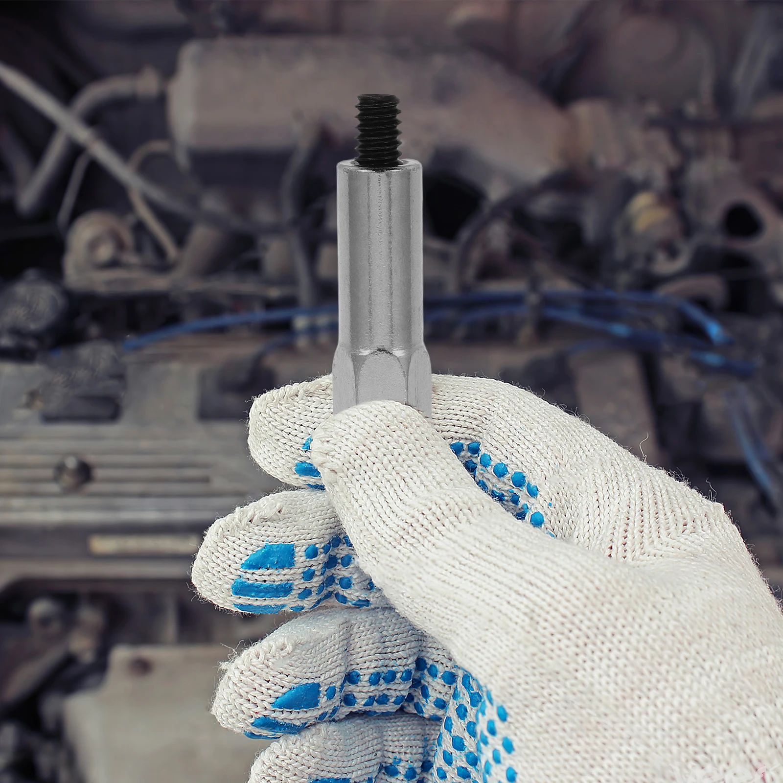 

Valve Cover Bolts Stud Nuts Chrome Plating Kit Block Alignment Tool Automatic Screw Plated