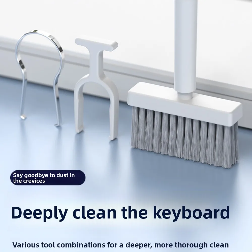 

Wrist Pad Computer Cleaning Tools Soft Foam 22 in 1 Keyboard Cleaner Kit Multipurpose Built-in Storage Earphone Clean Brush Set