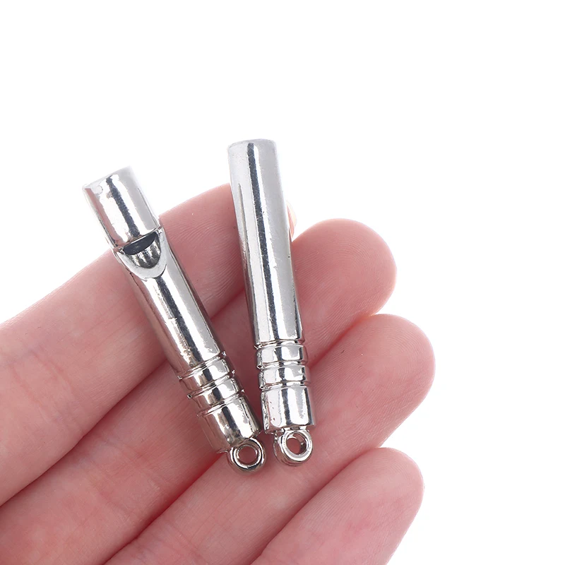 Nuevos silbatos de emergencia de aleación de Zinc: equipo de supervivencia ruidoso y duradero para senderismo al aire libre, Camping y deportes de aventura