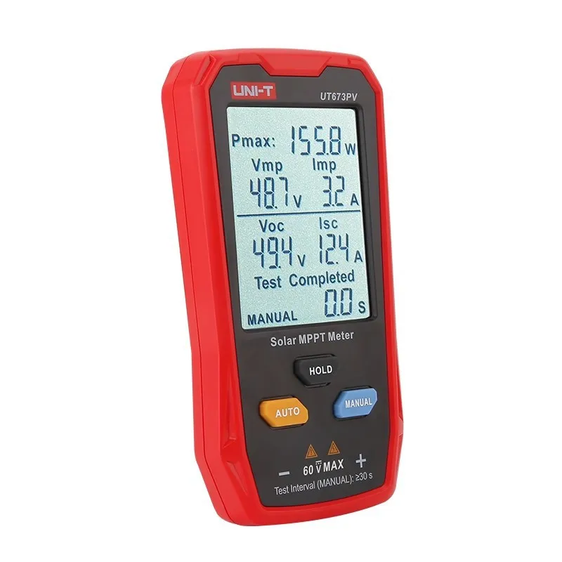 Photovoltaic Module Power Tester UT673PV + High Power Solar Panel Peak MPPT Voltmeter