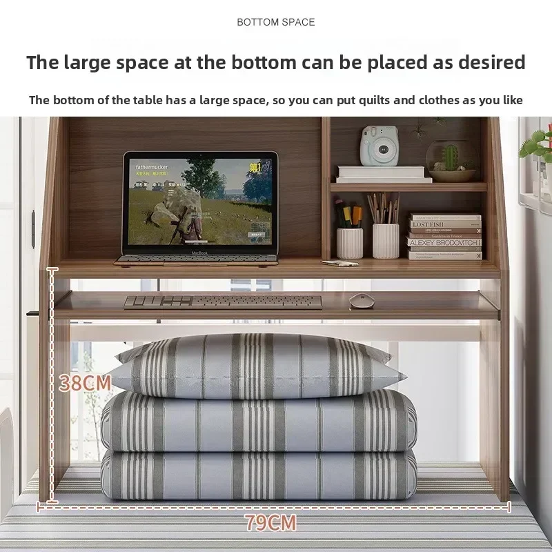 Modern College student dormitory artifact bed desk writing desk upper and lower bunk lazy computer desk Durable