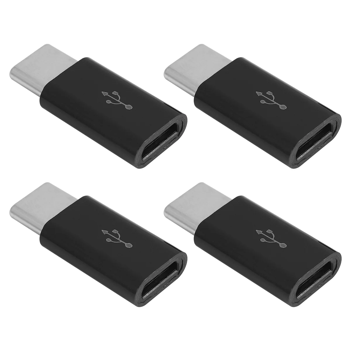 Адаптер ABKM Micro-USB-USB C, адаптер для зарядки Mini-Typec, разъем-переходник USB Type C с резистором