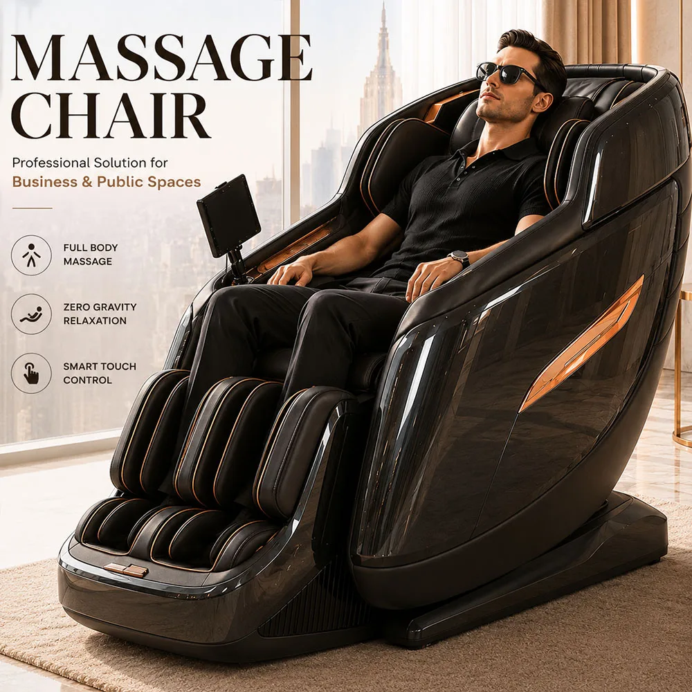 Massage Chair Full Body zero Gravity 5d Electric High End Massage Chair with Calf Massage Acupressure and Kneading
