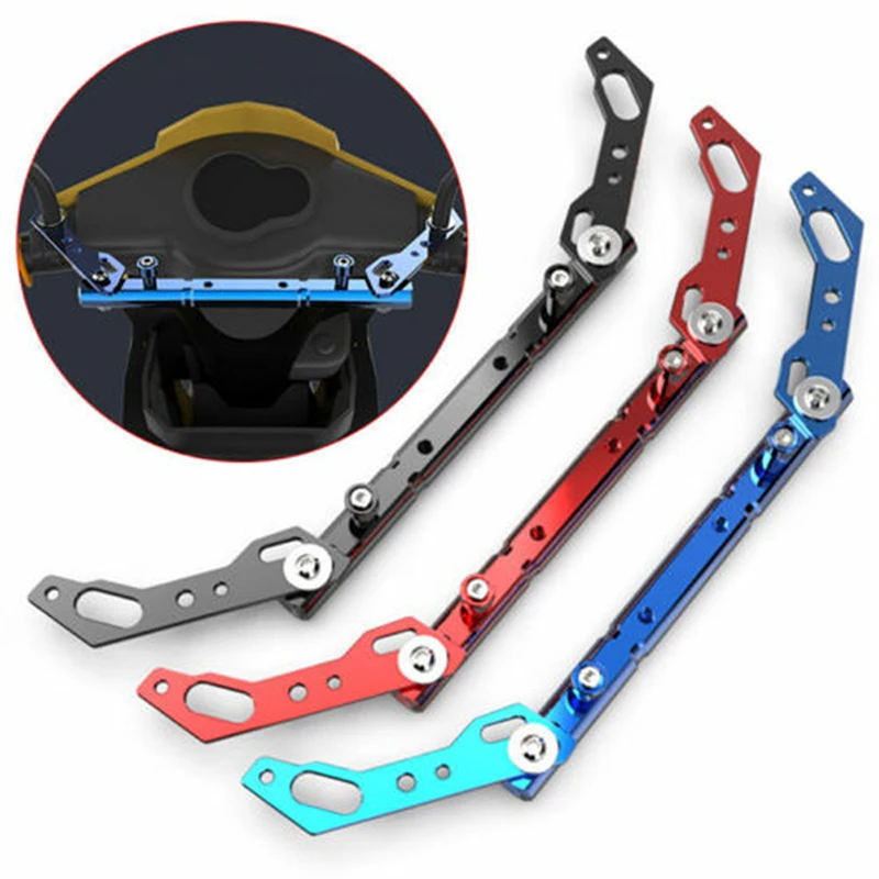 Para KYMCO XCITING 250 300 400 400S 500 K-XCT 300 NIKITA 200 300 CNC barra transversal multifuncional de aluminio para motocicleta barra de equilibrio