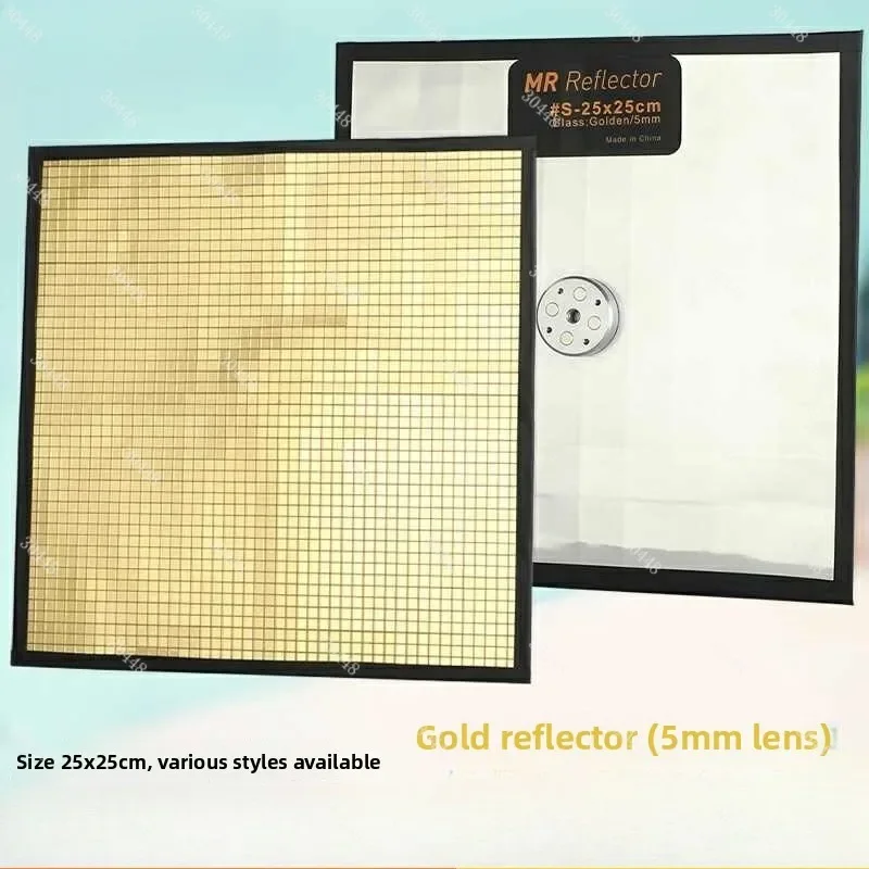 Studio Parallel Light Reflector, Multi-angle Refraction Board, Light Refraction Background Board, Mirror Refraction Equipment,