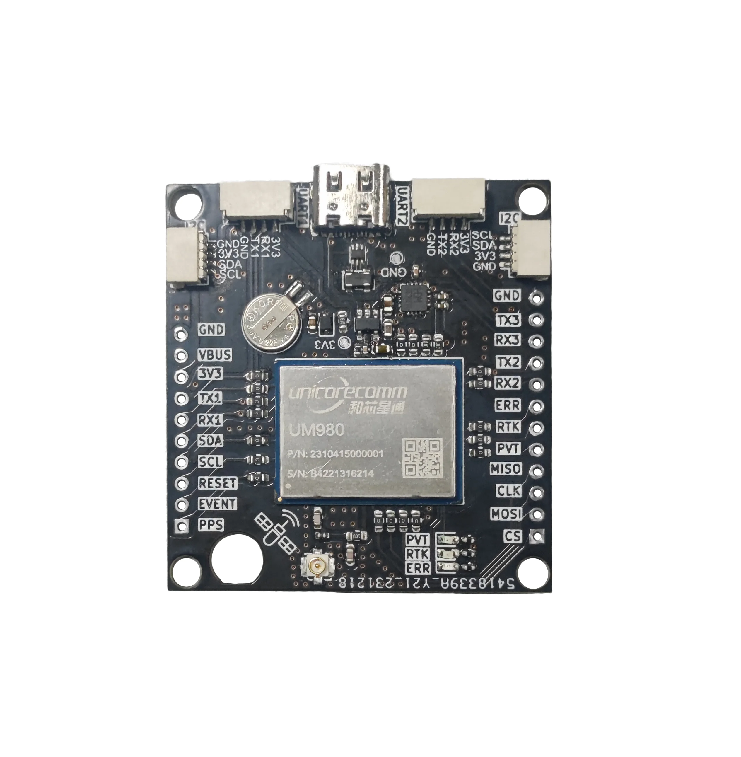 high precision RTK customized product unicore UM980 unmanned mower navigation module