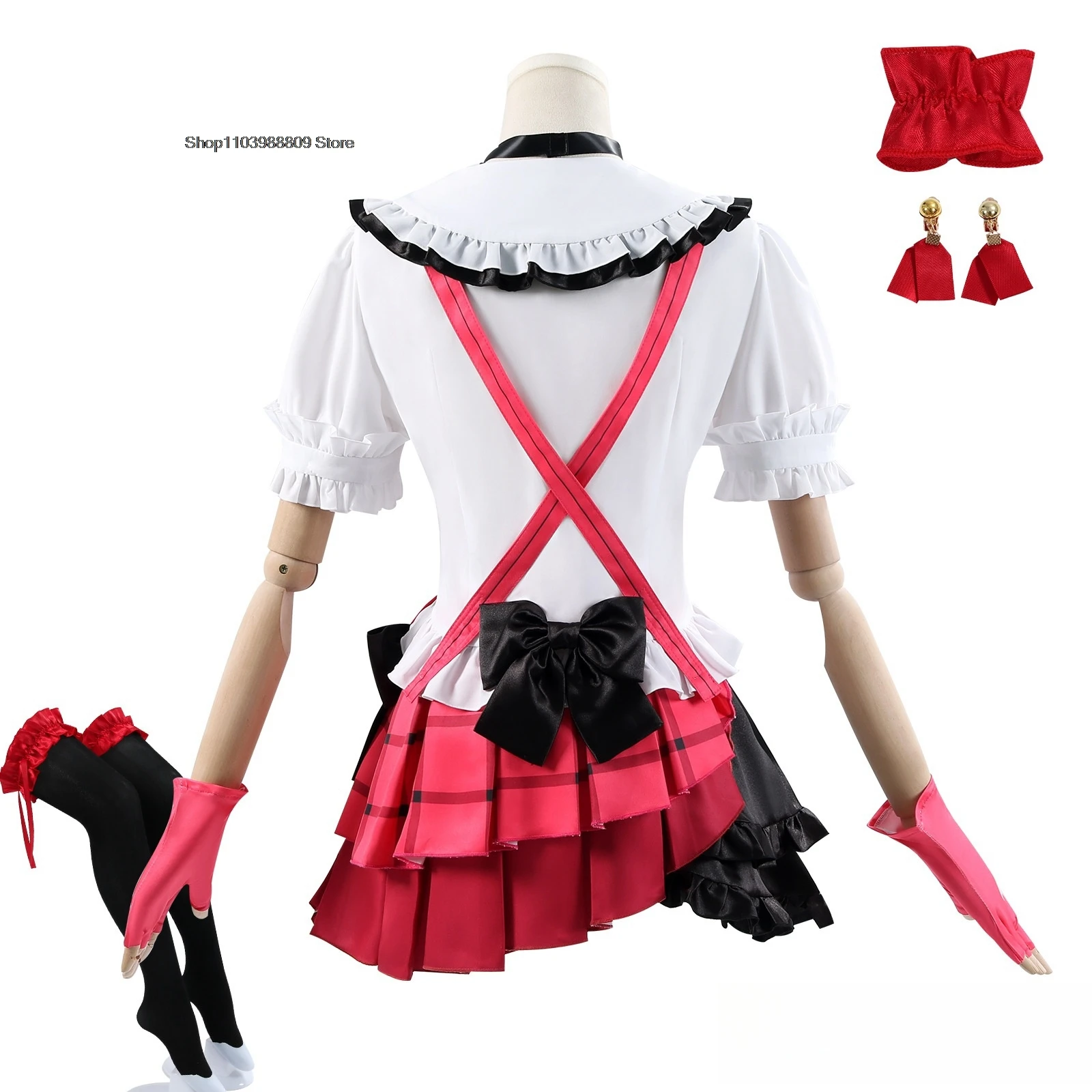 Ama vivi! School Idol Project Kousaka Honoka Costume Cosplay Spettacolo teatrale Minami Kotori Costume Membro di gruppo Uniforme Anime