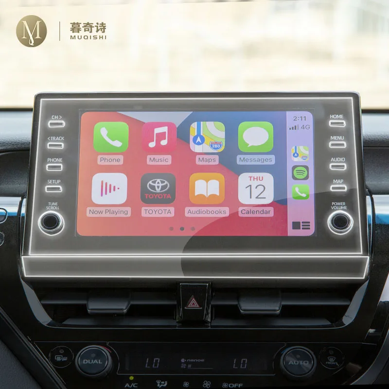 

For Toyota Camry 2021-2023 Car Interior Central control screen Anti scratch transparent TPU protective film GPS navigator film