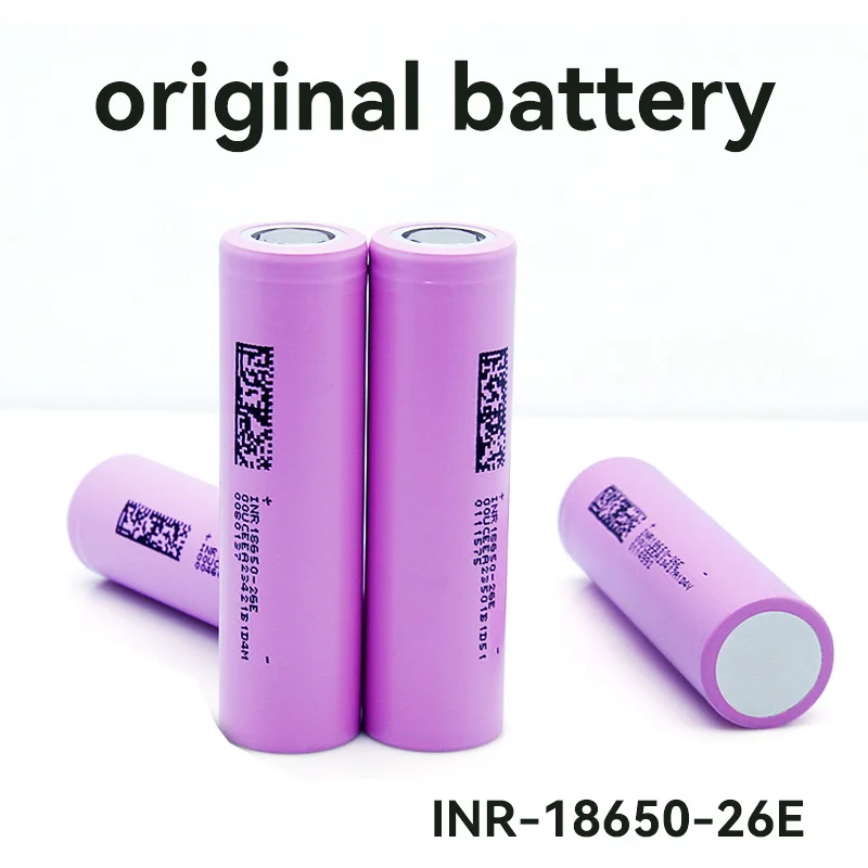 18650 2600mAh batería 3,7 V 20A descarga batería recargable de iones de litio para destornillador contador linterna 18650 baterí