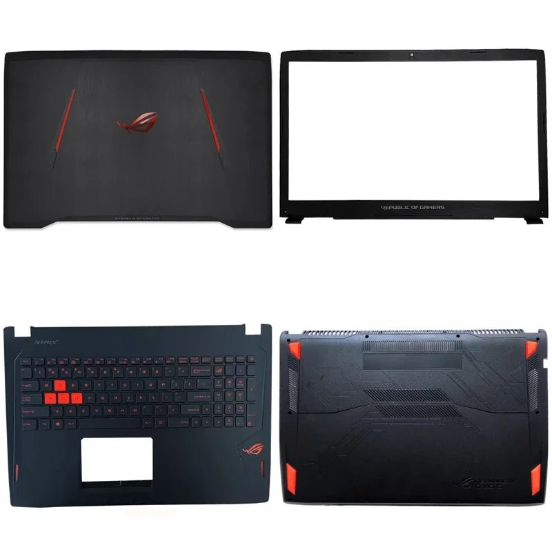 

New For ASUS GL702 GL702VS GL702VM S7 S7VS S7VM Laptop LCD Back Cover Front Bezel Upper Palmrest Bottom Case Keyboard Hinges