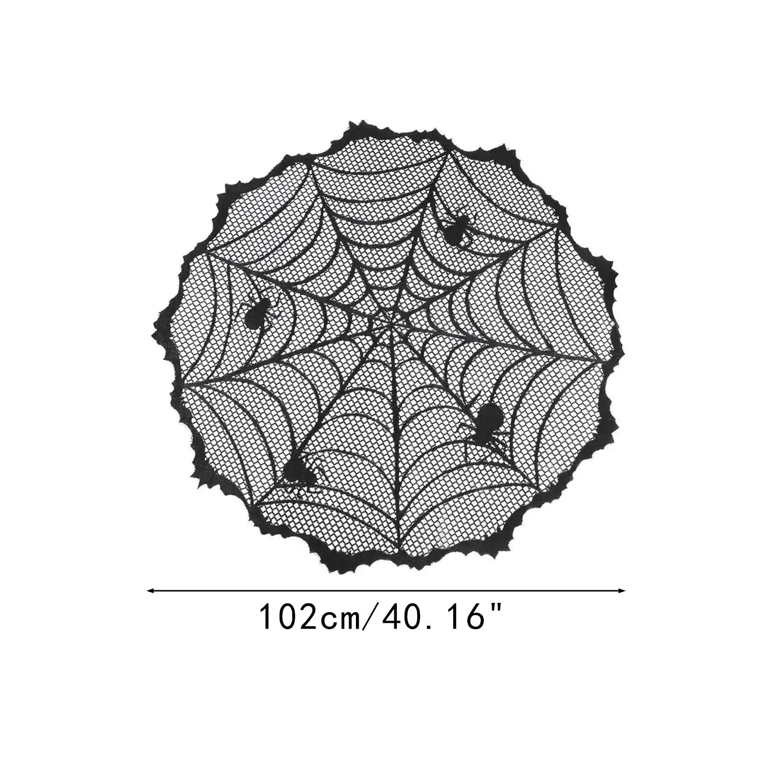 Halloween Table Cloth Round Halloween Decoration for Cafe End Table Festival view 6