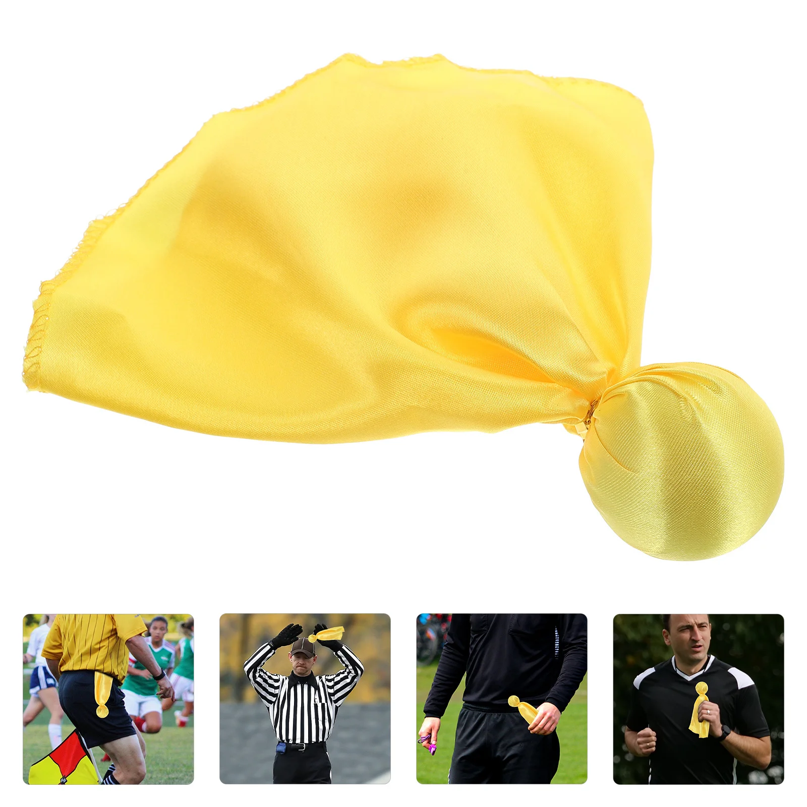 Flaga karnych decyzji sędziowskich, lekka flaga do rzucania w piłce nożnej, przenośny dodatek sportowy, flagi karnych.