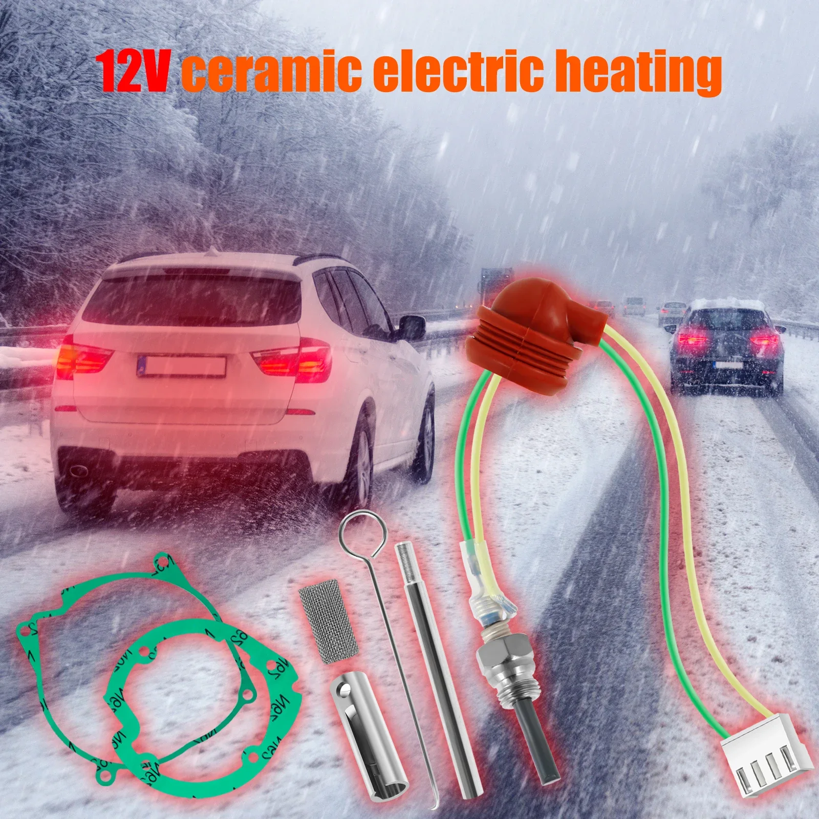 12V Diesel-Lufterhitzer Glühkerzen-Reparaturset 2KW 5KW 8KW Universelles Auto-Standheizungs-Zündzubehör – Detail 6