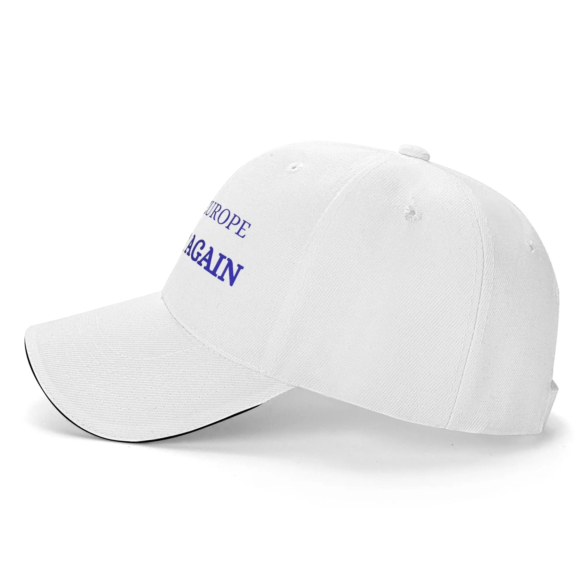 MEGA Make Europe Great Again  Sun Baseball Cap  Summer y2k Cute Hip Hop Hats For Men Adult Outdoor Gym Baseball Caps