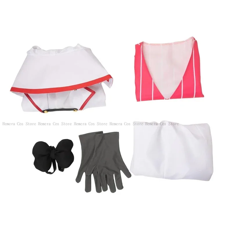 

2025 11 Hazbin Lucifer Anime Hotel Morningstar Cosplay Costume Wig Daddy White Suit Devil Hell Halloween Party Adult Men