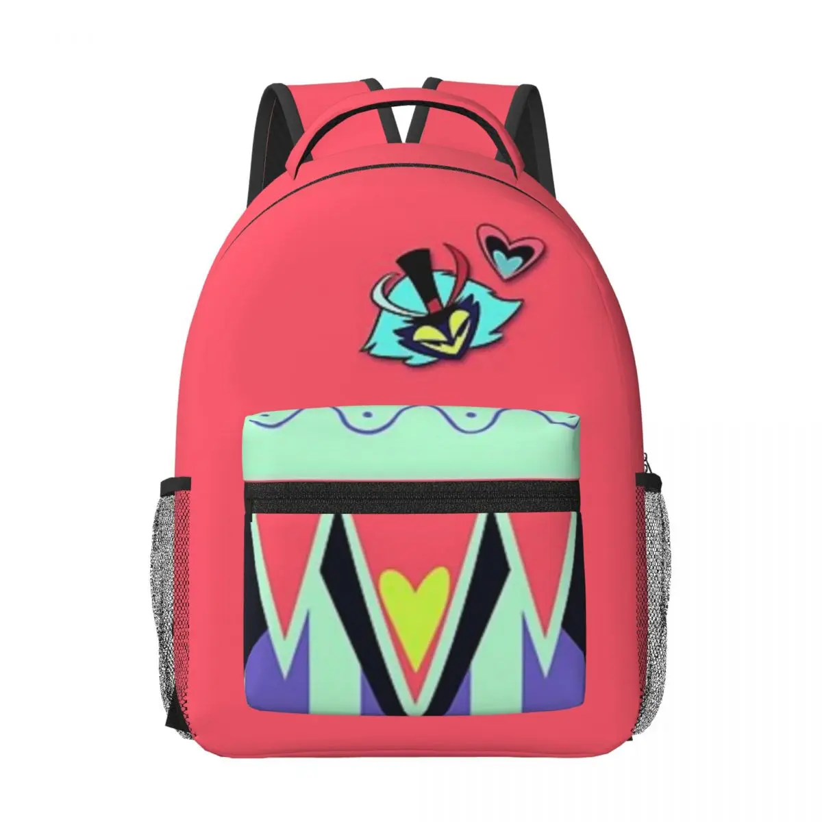 

Helluva Boss - Fizzarolli New Fashionable Pattern School Bag Print Lightweight Backpack 17in