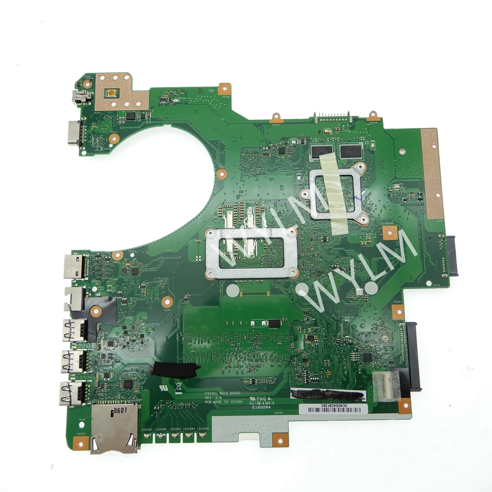 Imagem -02 - Placa-mãe do Portátil para Asus P2540uj P2540ua P2530uj P2540uq P2540uv P2540ub P553ua P2540u P553u P553u i3 i5 i7 Uma Gt920m