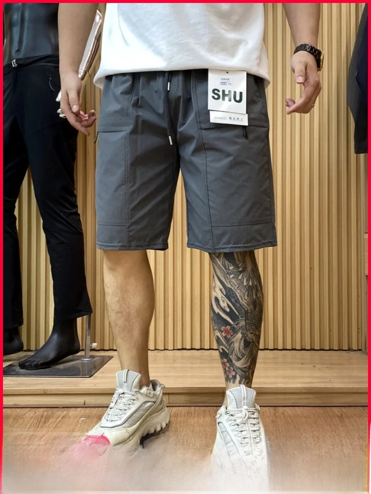 

Functionality Meets Style: Quick Dry Breathable 3D Tailored Summer Men's Outdoor Lightweight Casual Shorts Polyester Fiber